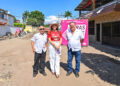 Supervisa avance de obra en Barrio Nuevo