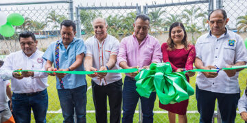 Avanza en infraestructura deportiva