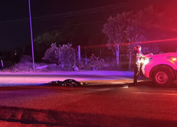 Auto fantasma cobra víctima