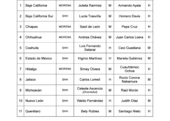 Morena revela precandidatos al Senado