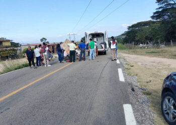 Jovencita acaba con posible quebradura