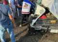 Sufren percance; una dama resultó herida