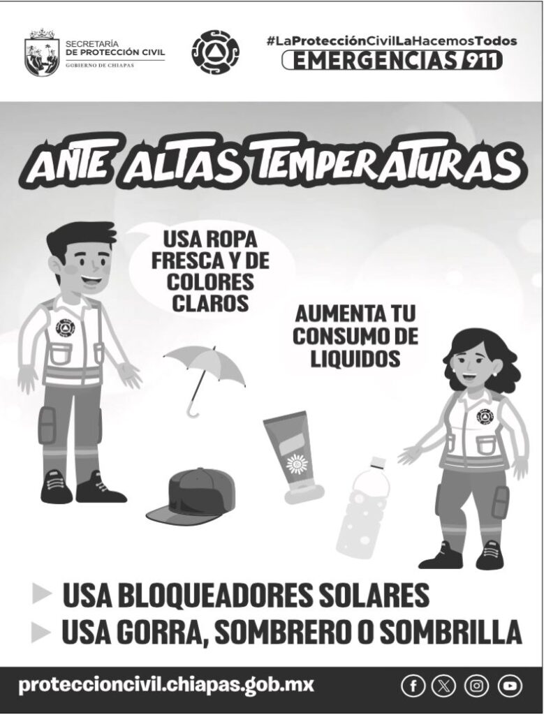 Prevengamos riesgos ante altas temperaturas