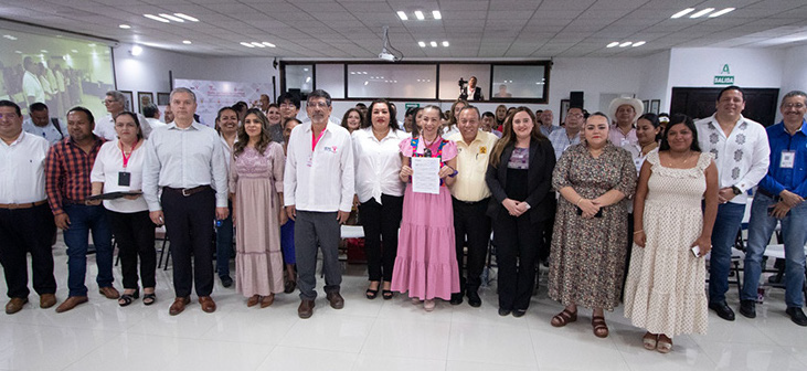 La consejera presidenta provisional del IEPC destacó el compromiso de organizar y calificar las elecciones con los más altos niveles de calidad e integridad.