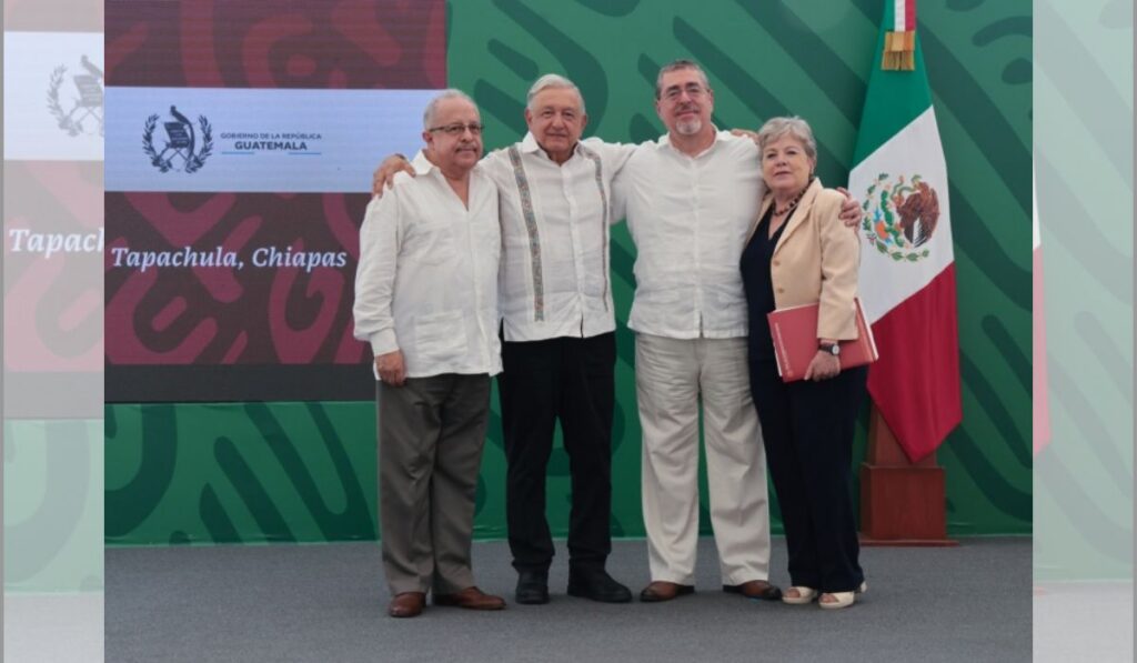 En el contexto de la reunión en Tapachula que sostuvieron Andrés Manuel López Obrador y Bernardo Arévalo, presidentes de México y Guatemala, se trató el tema de la seguridad.
