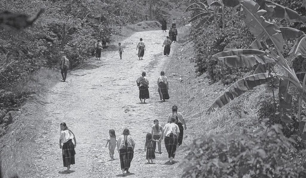 Están huyendo hacia Guatemala de la inseguridad en esta entidad y del a abandono en que los han tenido las autoridades mexicanas. 