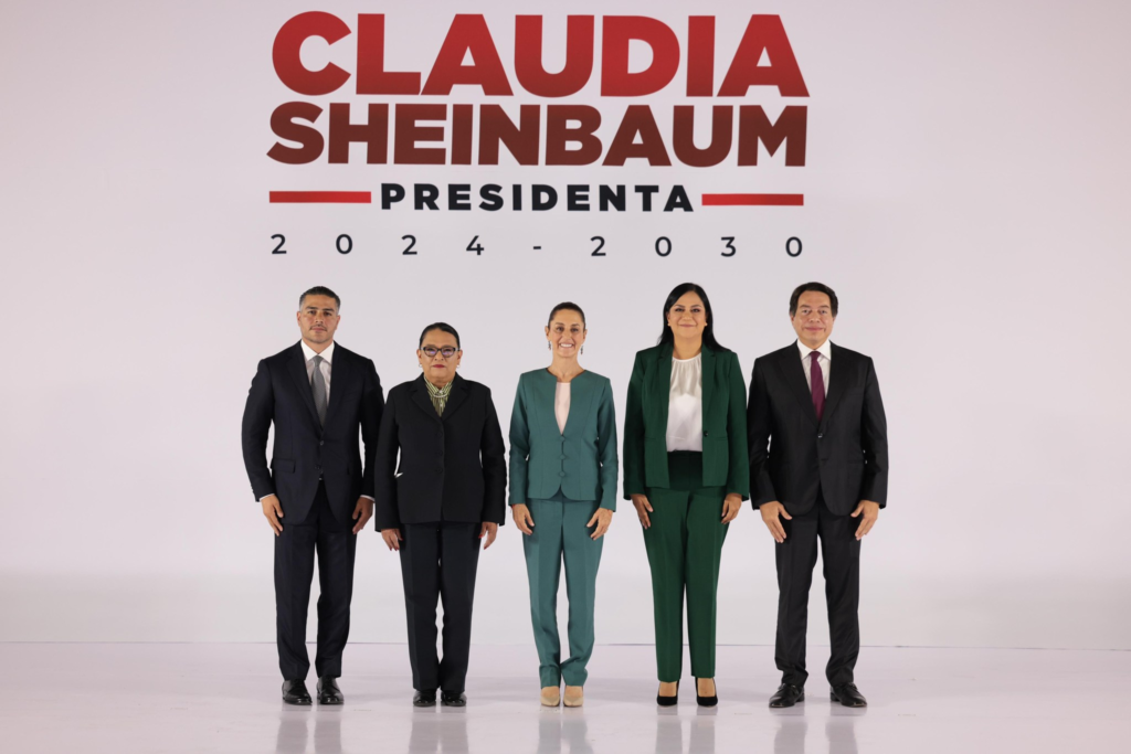 En la Cuarta Transformación, Claudia Sheinbaum apuesta por Rosa Icela Rodríguez y Omar García Harfuch para combatir la violencia y la inseguridad en México.