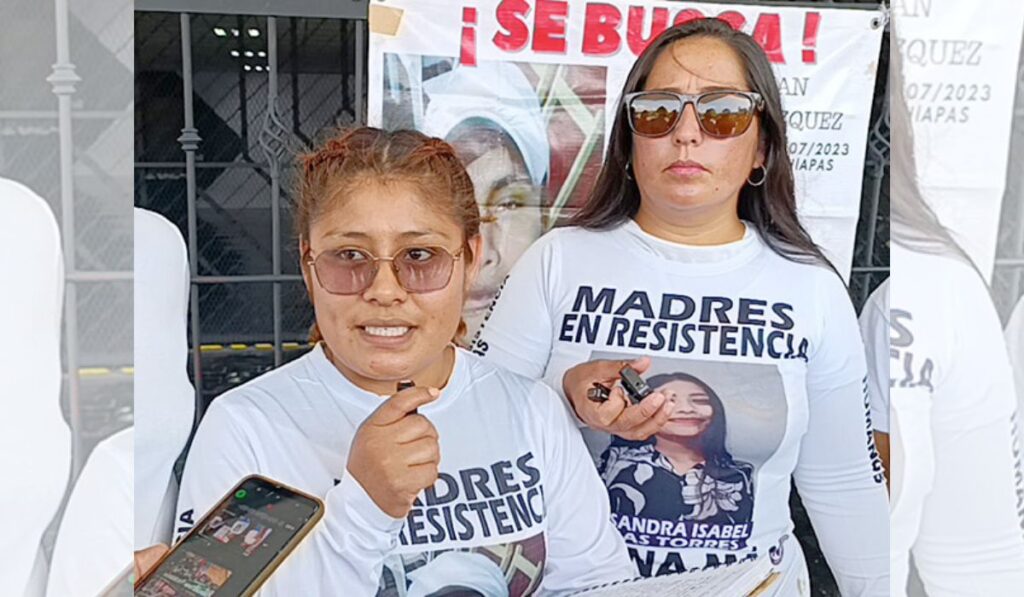 Las madres en resistencia piden que las dejen hacer su labor.