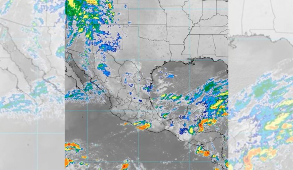 El Frente Frío No. 4, que se mantendrá estacionario sobre el sureste de México, provocará precipitaciones intensas a torrenciales.