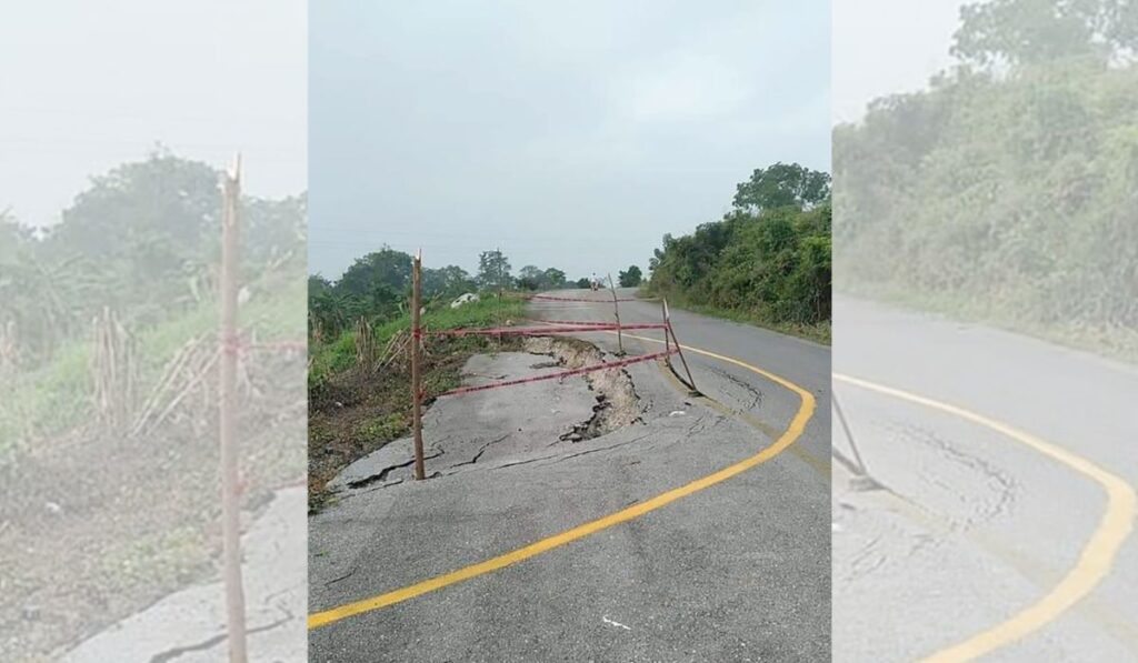 Habitantes denunciaron que personal de la dependencia solo llega a tomar fotos y se van, pero el desperfecto continúa.