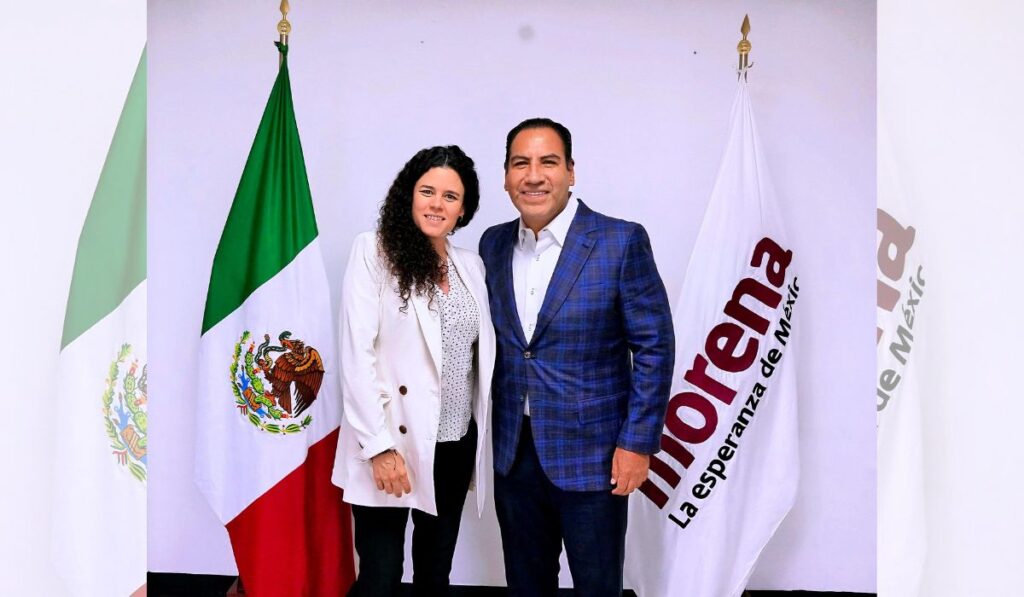 El gobernador electo y la presidenta de Morena afianzan estrategias para fortalecer la política electoral de cara al 2027.