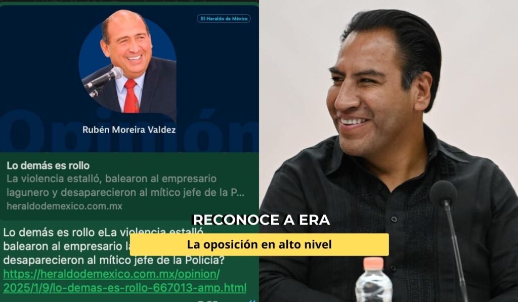 “Es evidente que el nuevo gobernador de Chiapas, a diferencia de otros, enfrenta al crimen”.