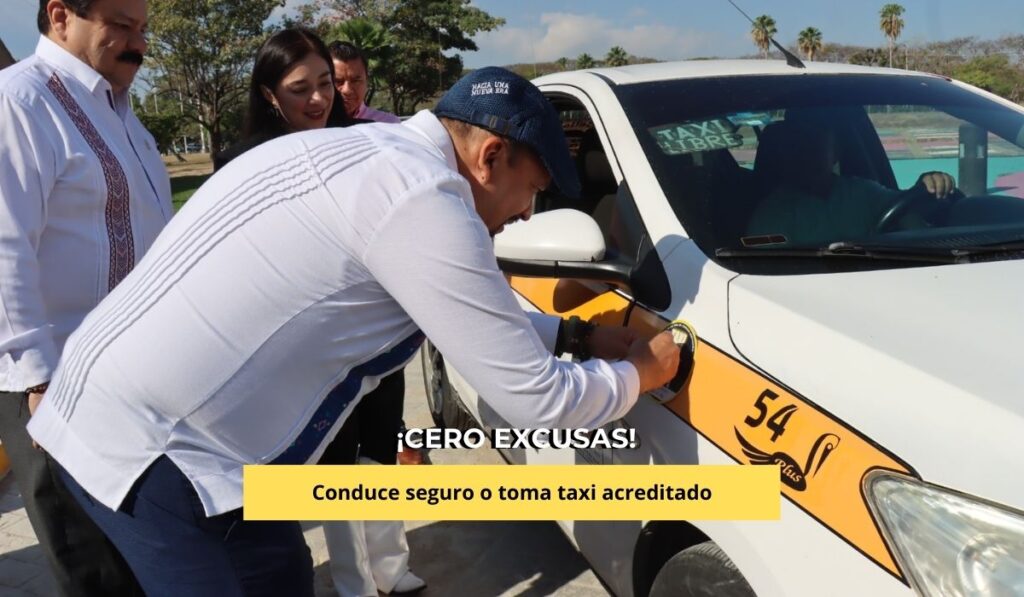 El programa incluye Taxi Seguro, refuerzo del Alcoholímetro y acciones coordinadas entre diversas dependencias estatales.