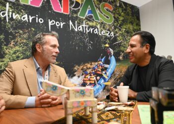 El gobernador promueve al estado como un destino seguro y de talla internacional en el Tianguis Turístico México 2025.