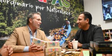 El gobernador promueve al estado como un destino seguro y de talla internacional en el Tianguis Turístico México 2025.