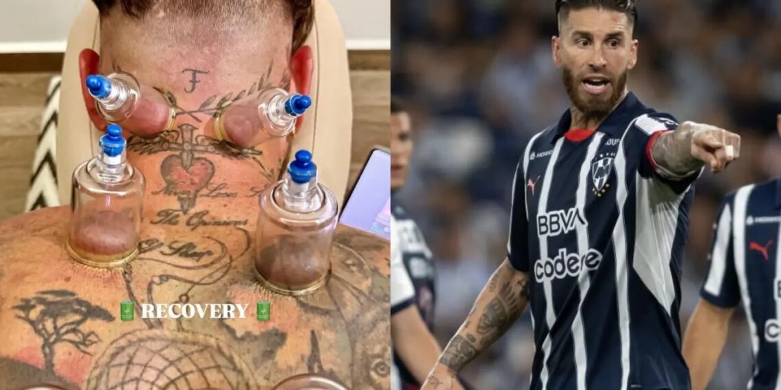 Sergio Ramos presume en redes sociales su insólito método de recuperación