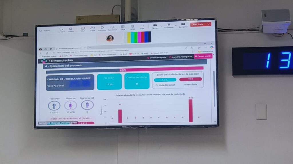 INE alista insaculación en Chiapas