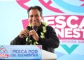 Durante la entrega de apoyos “Pesca por el Bienestar”, el gobernador anunció inversiones y obras estratégicas.