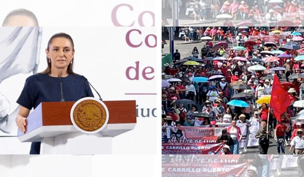 La protesta social que antes fue bandera de la izquierda, hoy se vuelve un desafío. La CNTE desbordó la capital con bloqueos, pese al reciente aumento salarial.