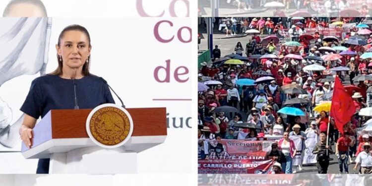 La protesta social que antes fue bandera de la izquierda, hoy se vuelve un desafío. La CNTE desbordó la capital con bloqueos, pese al reciente aumento salarial.