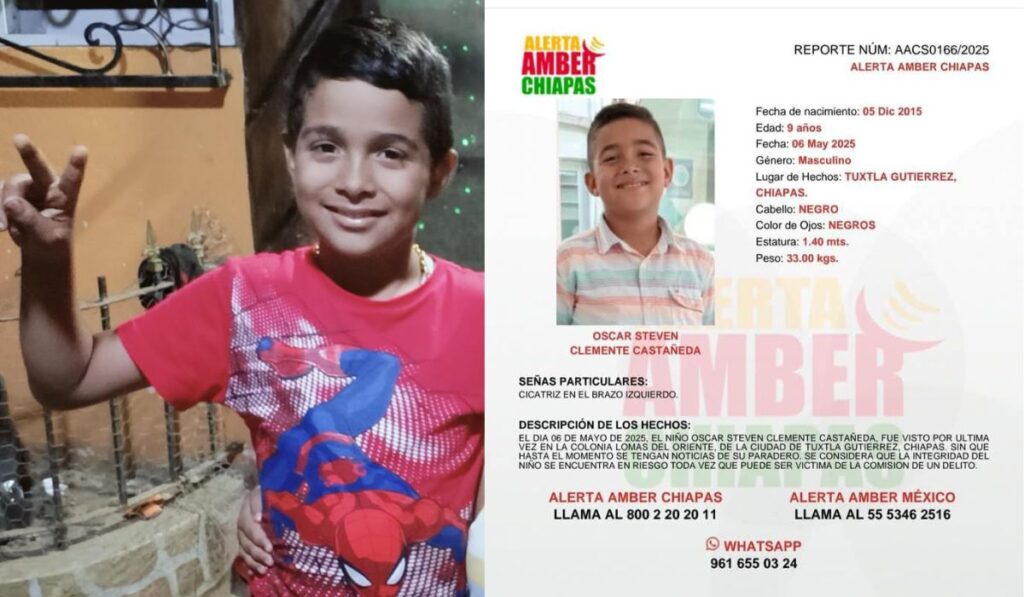 Los familiares de Óscar Steven de nueve años, exigen resultados en la búsqueda.