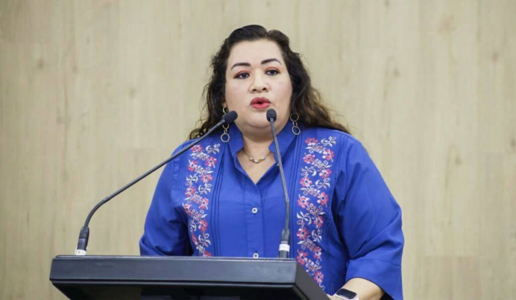 La consejera presidenta del IEPC pidió al Congreso del Estado reformar la LIPE para castigar la violencia política de género.