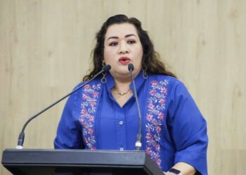 La consejera presidenta del IEPC pidió al Congreso del Estado reformar la LIPE para castigar la violencia política de género.