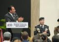 El evento reunió a representantes de los tres poderes del estado, así como a mandos militares y servidores públicos.