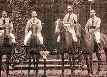 Los hermanos Manuel, Eustaquio y Pablo Escandón y Barrón hicieron historia en el polo olímpico.
