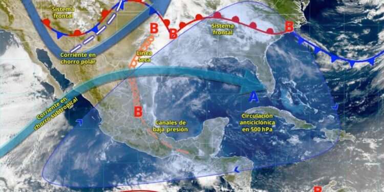 Chubascos, granizadas, calor de hasta 45 °C y oleaje elevado afectarán al estado entre el 19 y 23 de mayo: SMN