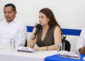 La presidenta municipal encabezó una mesa de trabajo para fortalecer acciones conjuntas en materia de seguridad y combate a la corrupción.