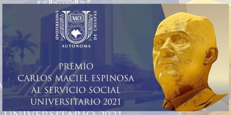 En el marco del 50 aniversario de la Universidad Autónoma de Chiapas, se reconoce la invaluable aportación de Don Carlos Maciel Espinosa.