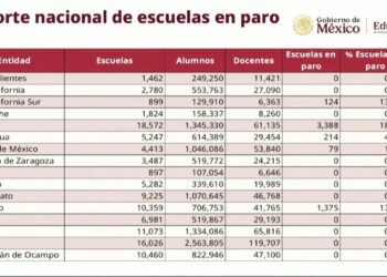 El paro de la Coordinadora afectó a más de 3 mil escuelas en Chiapas.