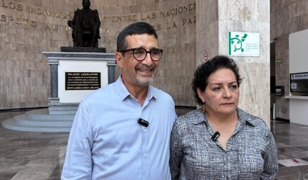 Francisco Rojas y Arely Latournerie, dijeron que confían en que se aplique la justicia.
