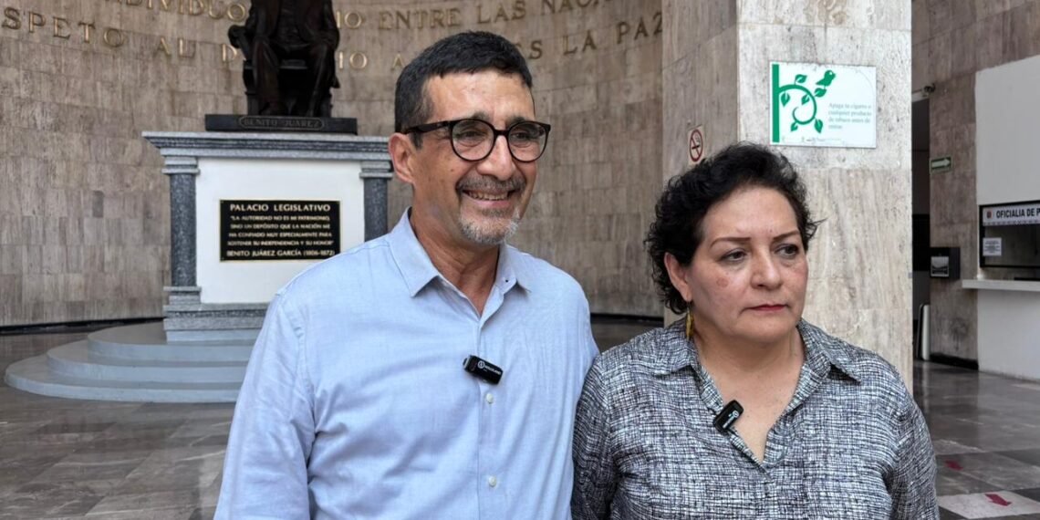 Francisco Rojas y Arely Latournerie, dijeron que confían en que se aplique la justicia.