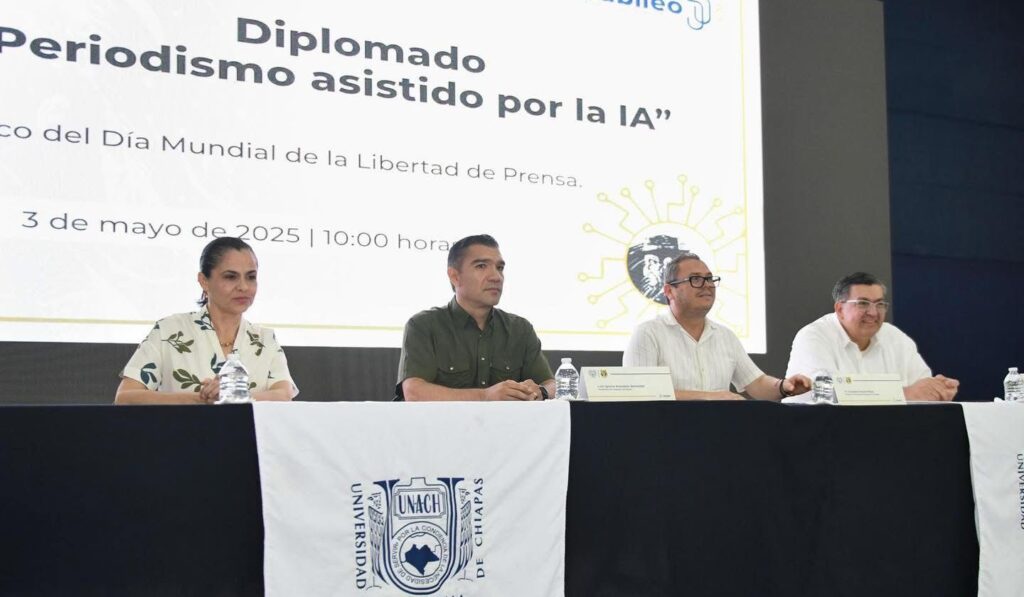La UNACH y el Congreso del Estado inauguraron el curso con una conferencia magistral y un taller de verificación, con apoyo de la Unión Europea.