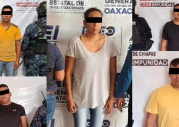 Cuatro custodios y una mujer fueron detenidos por su probable complicidad en estos crímenes.