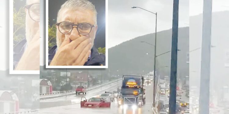 El paso a desnivel del Norte Poniente volvió a inundarse por segundo día consecutivo, junto a otros 22 incidentes.