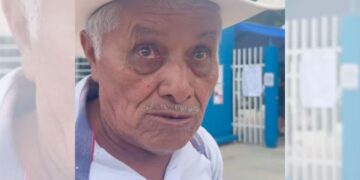 Ciudadanos como Don Manuel caminaron más de una hora para ejercer su derecho al voto.