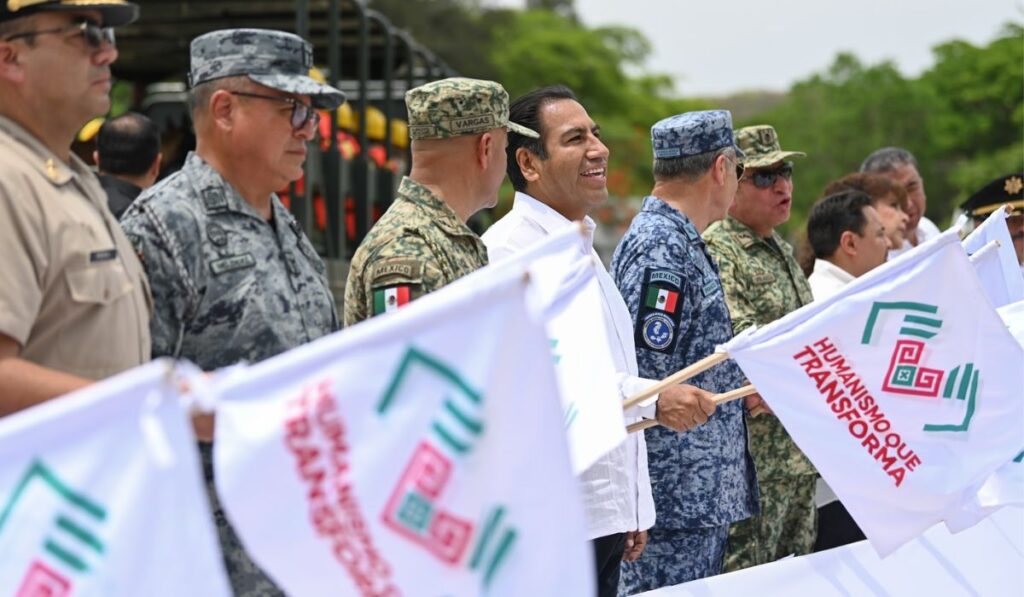 Gobierno estatal y fuerzas armadas se coordinan para enfrentar ciclones y emergencias en 2025.