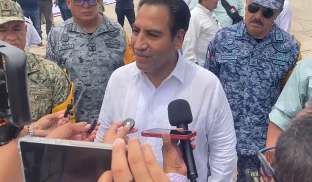 Gobernador confirmó coordinación con el Ejército guatemalteco tras emboscada a policías estatales en Frontera Comalapa.