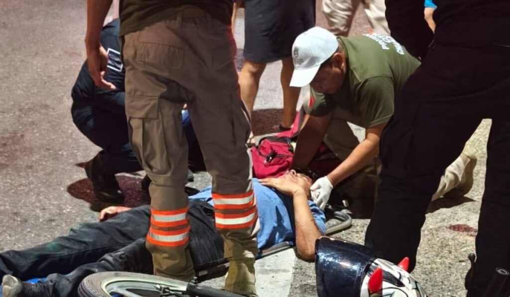 Motociclista arrollado en la Chiapa–Tuxtla; sigue prófugo el conductor