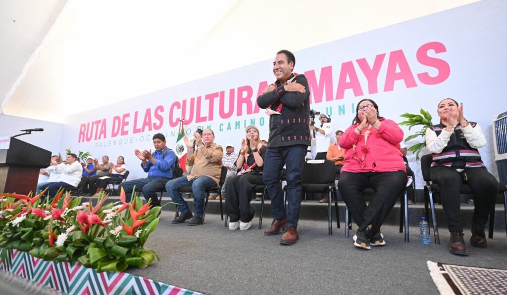 Eduardo Ramírez arrancó “La ruta de las Culturas Mayas” como modelo de desarrollo con justicia y raíces comunitarias.