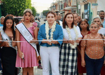 La obra fue entregada durante las festividades al patrono de la colonia en Villaflores.