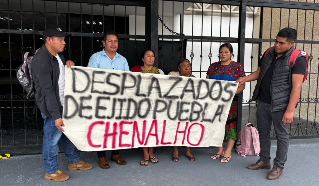 Familias de Chenalhó exigen condiciones dignas tras nueve años fuera de su comunidad