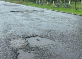 Con lluvias, transitar por el libramiento se vuelve una trampa peligrosa