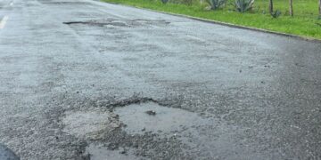 Con lluvias, transitar por el libramiento se vuelve una trampa peligrosa