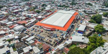 Locatarios celebran a San Juan Bautista, patrono de este emblemático centro de abasto en Tapachula.