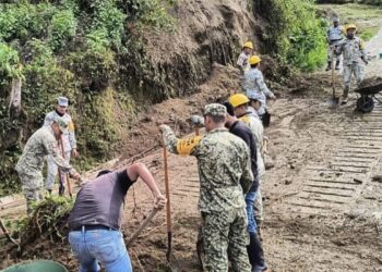 Tacaná provocó derrumbes tras intensas lluvias en Unión Juárez.