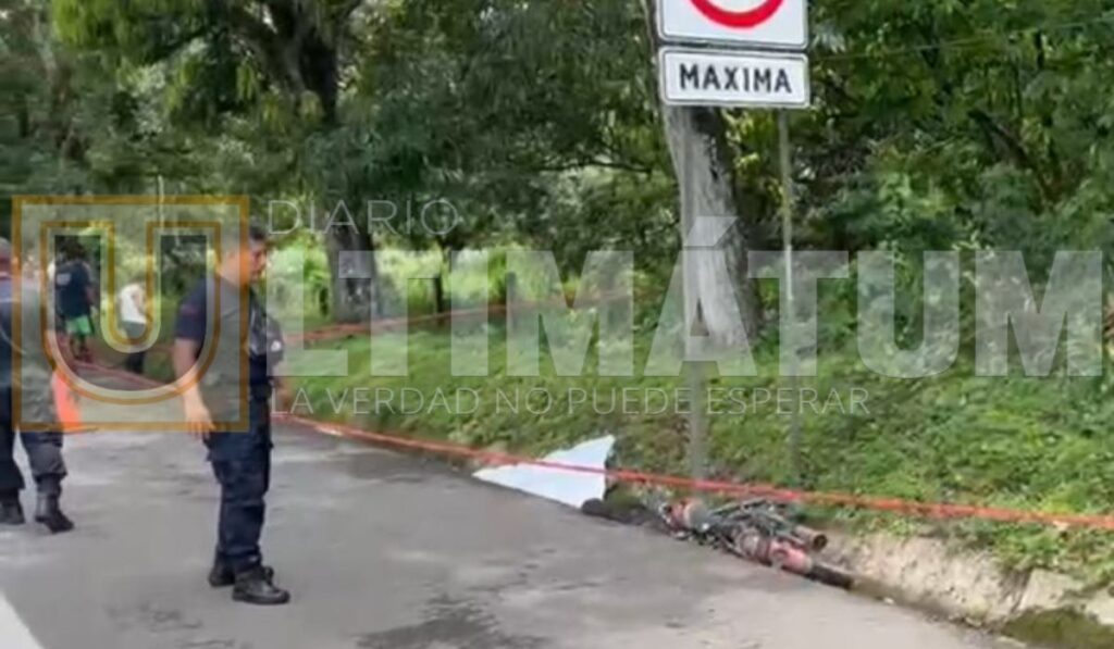 El conductor perdió el control y salió del camino en el tramo Huehuetán–Huixtla; vecinos piden mayor vigilancia.